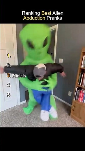 Ranking Best Alien Abduction Pranks👽