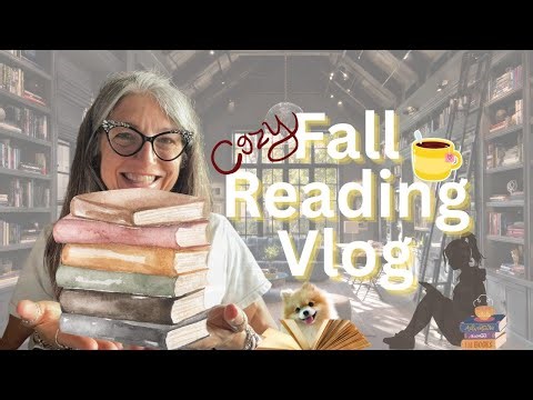 Cozy Fall Reading Vlog 2025