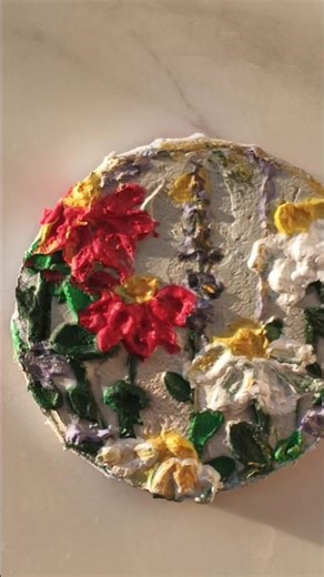 pallete knife painting for beginners #viral #youtubeshorts #pallete