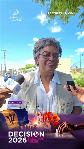 Prime Minister Mia Mottley says it is still early to judge voter turnout, noting that election day traditionally sees heavier traffic in the early morning, lunchtime and late afternoon periods. 📹: Lourianne Graham #LeadingOnlineMedium #BarbadosTodayNews #BTEpaper #BarbadosTodayUpdates #BTJournalism #BTCommunity #Decision2026 #CampaignTrail #ElectionPulse | Barbados Today