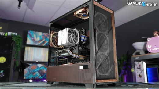 Noctua Case Review & Benchmarks: Thermals, Noise, Cable Management | Antec Flux Pro Noctua Edition | GamersNexus