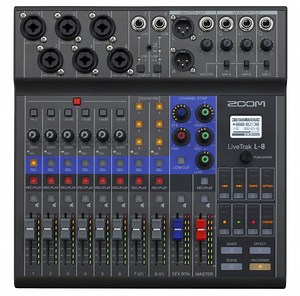 Studio intégré numérique Zoom LiveTrak L-8