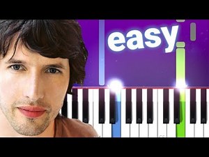 James Blunt - Goodbye My Lover (100% EASY PIANO TUTORIAL)