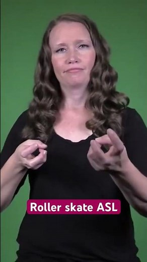 🛼 Roller Skate ASL 🛼 Glide and Sign with this Exciting Vocabulary Video #asl #aslinteractive