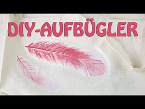 Bügelbilder selber machen - DIY Aufbügler - Anleitung - Talu.de