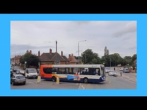 Stagecoach East Midlands 12 Full Route Visual- Mansfield to Shirebrook