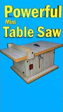 powerful mini table saw