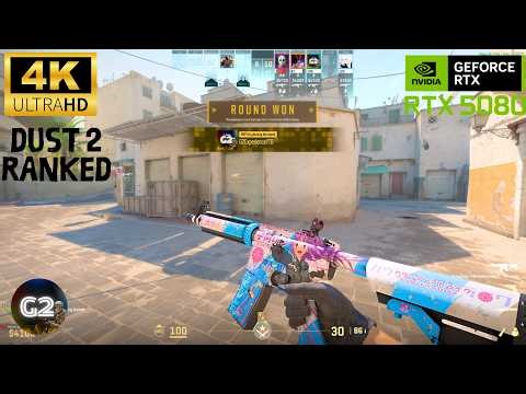 Counter Strike 2 | RTX 5080 | Ultra Settings 4K Gameplay (No Commentary)