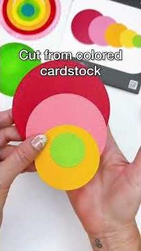 NEW Catherine Pooler + Sizzix - Border Party Circle Techniques!