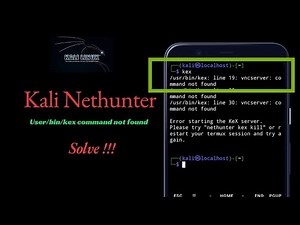 **🚨 Fix "vncserver: command not found" Kali Linux Error | KEX Server Solution 🚨**