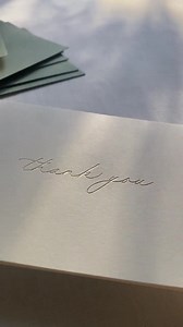 Thank You Cards, Letterpress Gold Foil Card, Boutique Handmade Notes, Chic Gift - Etsy