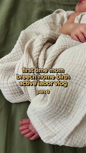 🌀 sage 🌀 on Instagram: "warning: real birth sounds coming your way ❤️‍🔥 #birth #homebirth #birthvlog #breechbirth #naturalbirth"