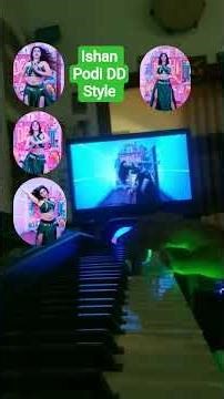 Kavaalaya song keyboard cover podi DD 💛💖 #shortvideo