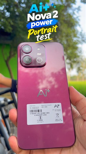 AI+ Nova 2 Power Portrait camera Test 🚀 #shorts #aiplus #portrait
