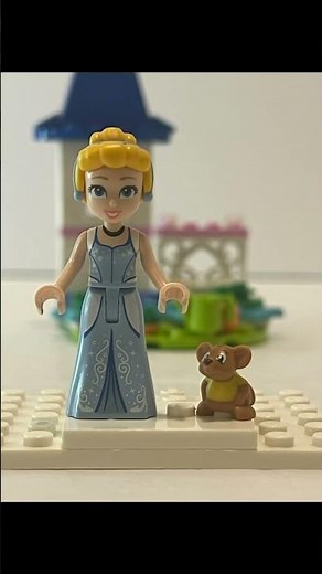 Minifigure Mania!: Cinderella & Gus (LEGO Disney 30695 - Cinderella's Mini Garden Castle)