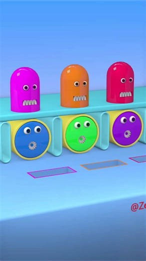 Cute Boxes Cubes 3D Animation#funny #shorts #gaming