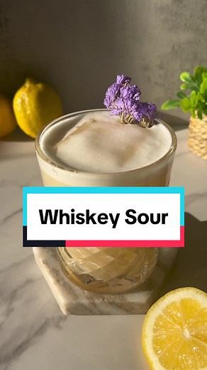 Delicious Whiskey Sour Cocktail Recipe