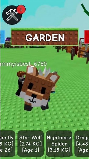 Grow a garden pets tier list (BEST In #growagarden