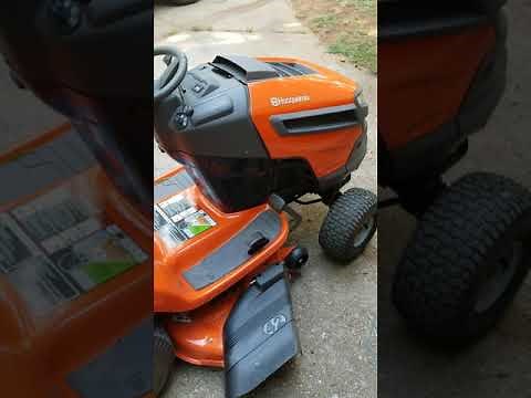 my review of Husqvarna yth18542 lawn tractor