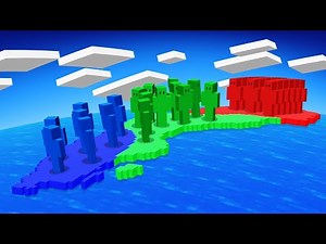 Skapar SVERIGE i Minecraft med 100 TITTARE!