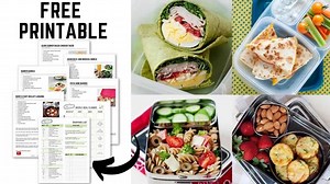 Cold Lunch Ideas for School & Office