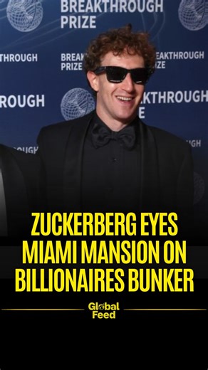 Global Feed | Mark Zuckerberg is reportedly planning to purchase a Miami area property, joining a growing number of tech billionaires expanding into... | Instagram
