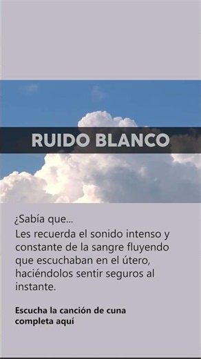 🤍👶🏻el #ruidoblanco #duermerapido a los bebes