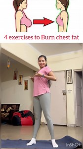 14K views · 8.9K reactions | 4 exercises to burn chest fat #fatloss #fatburn #weightloss #exercise #fitness #workout | Anjali Sahani | Facebook