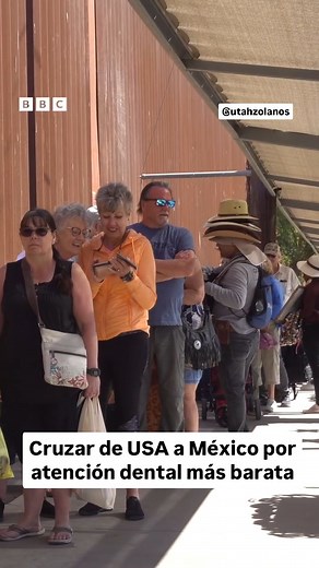 🇲🇽🇺🇸 @bbcmundo: Le llaman “la capital mundial dental”, o “ciudad muela” 🦷. Es Algodones, un pequeño pueblo mexicano que presta servicios dentales a miles de estadounidense que cruzan la frontera a pie todos los días. Un reflejo de las interacciones comerciales y culturales entre mexicanos y norteamericanos que hoy, a cuenta de Trump, están en vilo. Nuestro corresponsal @pardodanielpardo estuvo ahí, y te lo cuenta en este video. #México #Algodones #SaludDental #Dientes #Dentista #Salud #BBCM