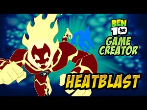 Ben 10 Game Creator: Heatblast Gameplay