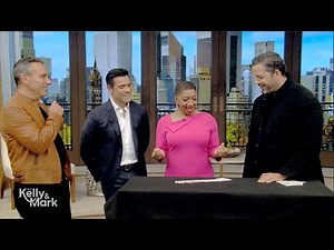 David Blaine Amazing Card Trick! - Live with Kelly and Mark