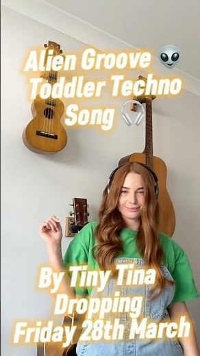 ALIEN GROOVE 👽 Kids Techno Song by Tiny Tina