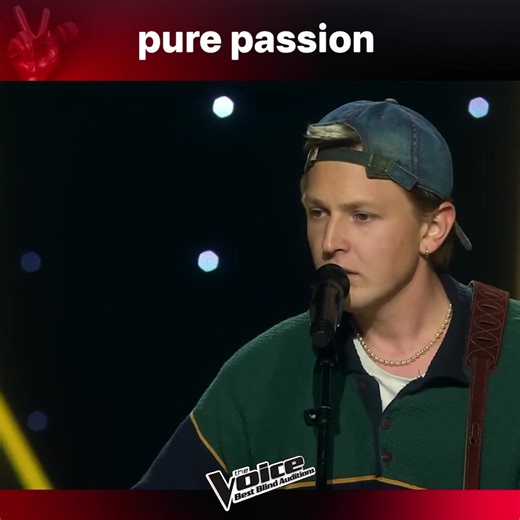 Jørgen Dahl Moe's Emotional Performance Left Coach in Tears! 🤯 #TheVoice #BestBlindAuditions | The Voice: Best Blind Auditions