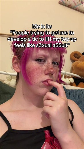 High school harassment and unwanted tic triggering experiences