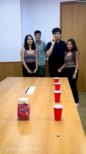 Boomer India | The toss was tense, the prizes were set, and the rizz? Let’s say, it left with the winners. #Boomer #BoomBoomBoomer #BoomerIndia #Pong... | Instagram