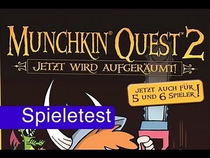 Munchkin Quest 2: Jetzt wird aufgeräumt! (Erweiterung) / Anleitung & Rezension / SpieLama