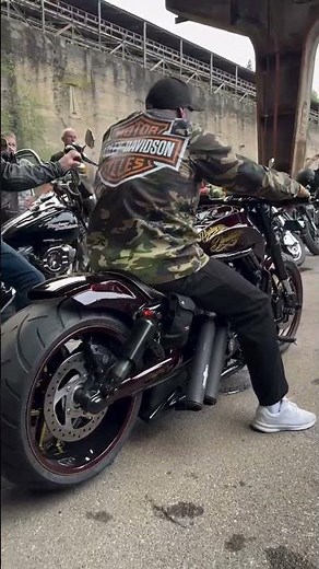 Harley‑Davidson Hot Rod/V‑Rod Custom by Dark Kustom – Pure American Muscle