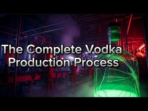 “Vodka Made from Scratch: Complete Process in a Secret Factory”