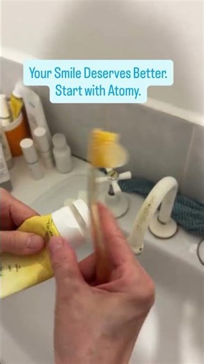 Upgrade your daily brush with ATOMY'S Toothpaste n Toothbrush for a cleaner, fresher smile every day