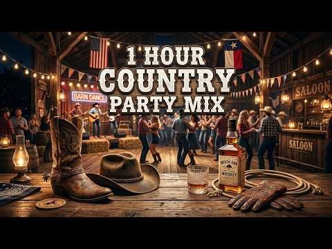 1 Hour Country Party Mix 🤠🔥 | Wild Cowboy Nights, Summer Vibes & Barroom Hits