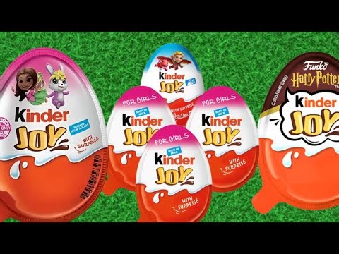 Unboxing Kinderjoy Surprise Eggs ASMR🧸 is live!Part 5