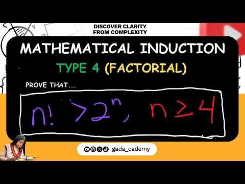 Proving Factorial Inequalities (Type 4)-Mathematical Induction
