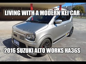 Living With A Modern Turbo Kei Car Outside Japan: Curated JDM Suzuki Alto Works HA36S Video