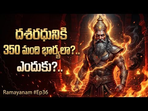 Ramayanam #Ep36 | Why Dasharatha Had So Many Wives | Ramayanam In Telugu | Voice Of Telugu 2.O