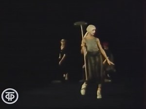 Litsedei Leningrad clown theatre company, USSR TV, 1984 . | Soviet Visuals