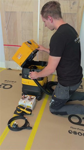 New Mirka Sander, Iluka Tools Light, and Extractor Setuo