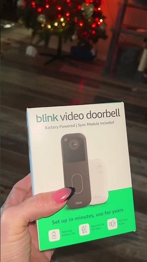 Upgrade your home security with the All-New Blink Video Doorbell (Sync Module Core Included), a
