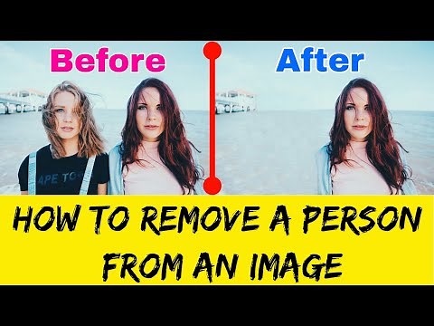 How to Remove a Person from an Image || Paint.net