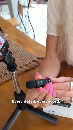 Plug. Play. Sound Your Best. | PowerDeWise Wireless Mic ⚡🎤