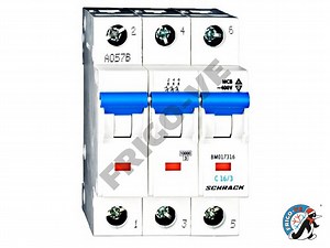 Schrack zaštitni prekidač C karakteristika 16A 3-polni 15kA